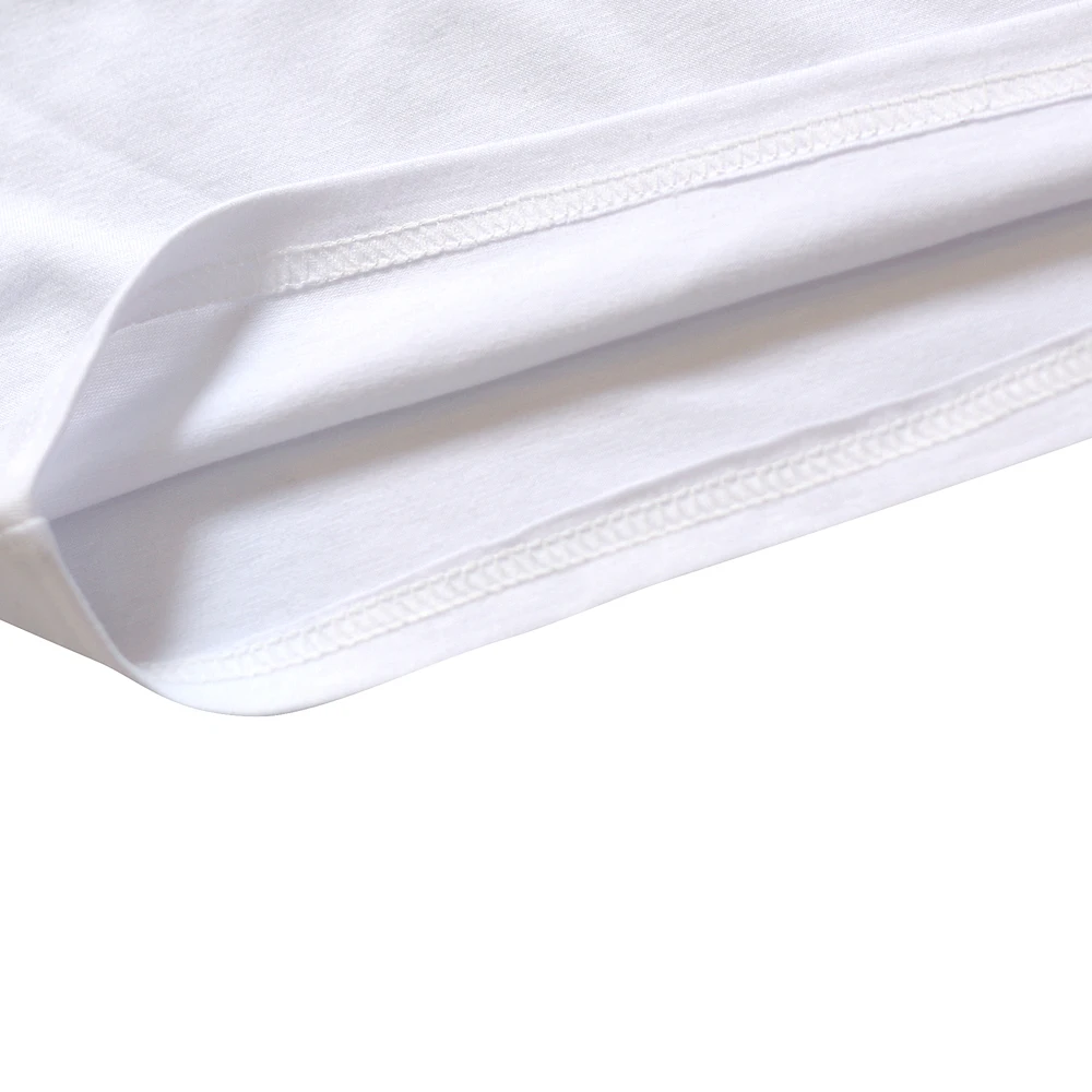 Basic White T Shirts for Kids Boys Girls 2 to 3 4 5 6 7 8 9 10 11 12 13 14 Years 100% Cotton Long Sleeve Plain Children Clothes - Image 5